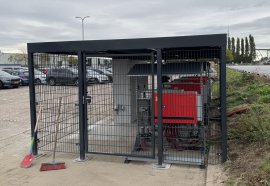 Overkapping van elektra-installatie