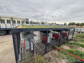 Overkapping met sedumdak