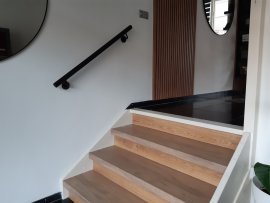 Kort en functionele trapleuning