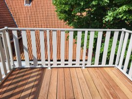 Lamellenhekwerk van aluminium