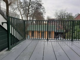 Aluminium hekwerk CT01 in RAL6009