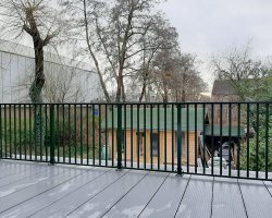 Aluminium balustrade CT01