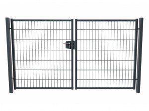 Dubbelstaafmat Dubbele Poort Antraciet RAL7016