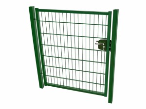 Dubbelstaafmat Enkele Poort Groen RAL6009