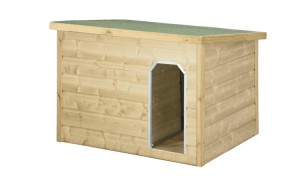 Hondenhok van hout