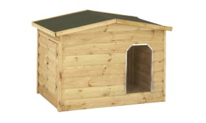 Hondenhok van hout