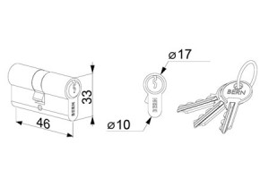 Locinox Europrofiel cilinder CS03