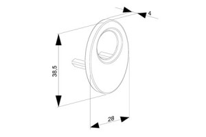 Locinox Dummy cover CS09