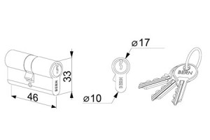 Locinox Europrofiel cilinder CS08