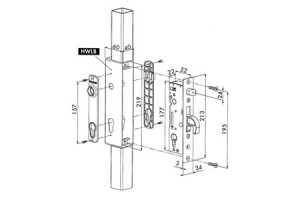 Locinox Insteekslot