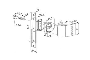 Locinox Klinkset KS09