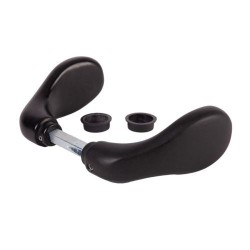 Locinox poortklink RAL 9005