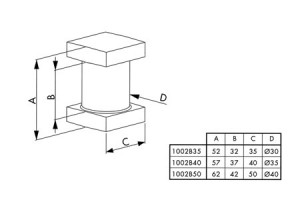 Locinox Tussenlastuk SN03