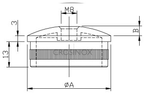 RVS Afdekkap AK15