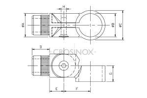 RVS Buisverbinder CB28