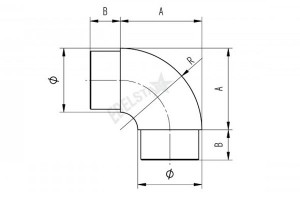 RVS Hoekverbinder  CB01