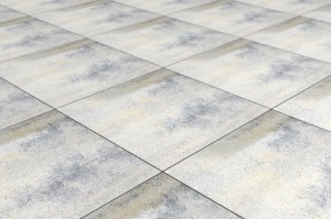 Betontegel Geocolor Harlequin Cream 60x60x6