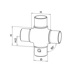 Kruisverbinder BVB15