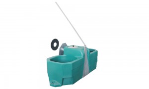 Dubbele-Aanbouwdrinkbak voor watertanks Model FT80