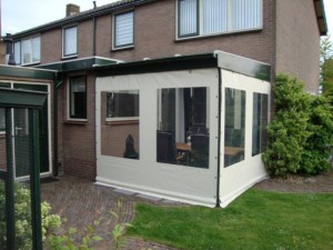 Verandazeil met raam VZ02