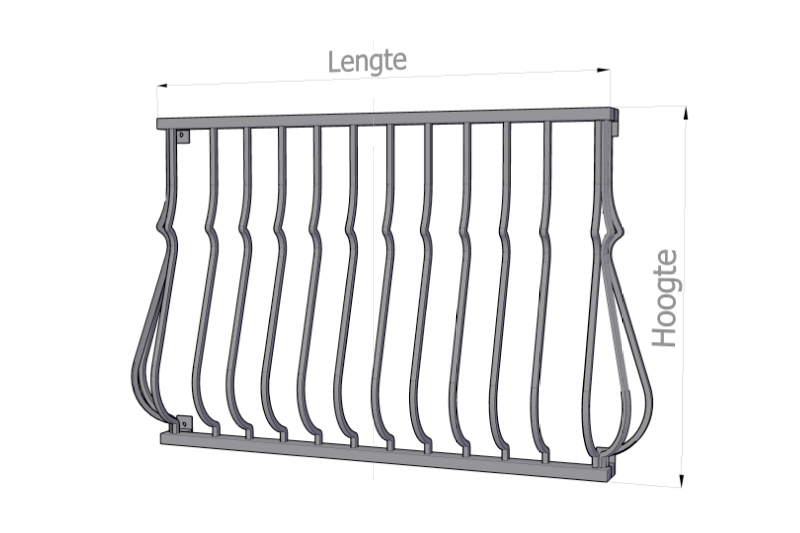 frans balkonhekwerk BS01