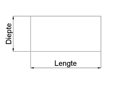 stookrooster rechthoekig